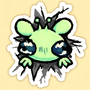Crash Landing Sticker- 6 Pack